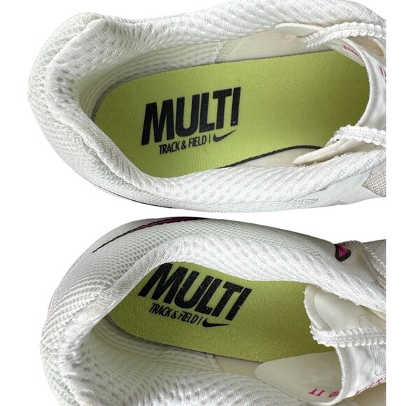Nike Zoom Rival Multi-Event Track Mens Size 11.5 Sprint Track Field Pink 12 Pins main image 6